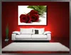 Visario Leinwandbild Rote Rosen 120x80 cm – Bild Wandbild Produktbild-Vorschau 2