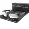 Hochwertige Herren Sonnenbrille Rechteckig Carbon Polyamid Produktbild-Vorschau 1