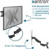 Diagrams and text illustrating the features of a TV wall mount. Produktbild-Vorschau