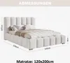 MOTIVENA Grand Bubble Polsterbett 120x200 mit Bettkasten, Produktbild-Vorschau 7