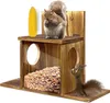 WISFOR Eichhörnchen Futterhaus, mit transparenten Produktbild-Vorschau 1
