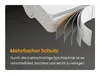 EMKE Duschsystem mit Thermostat, 36x24cm Regenduschkopf, Produktbild-Vorschau 10