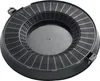 A black circular carbon filter for a kitchen hood. Voir les images du produit