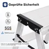 Sekey Trittleiter 2 Stufen klappbar aus Aluminium, bis 150 Produktbild-Vorschau 4