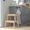 Ikea Bekväm Hocker Tritthocker Massivholz 50 cm Produktbild-Vorschau 5