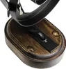 Rabalux 7077 Wandleuchte Petronel, E27-Holz, schwarz, rund, Produktbild-Vorschau 7