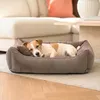 4L Textil TEO Hundekorb mittelgroße Hunde Kuscheliges Produktbild-Vorschau 2