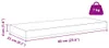 vidaXL Wandregal 4 pcs Weiß Marmor 60 x 23 x 4 cm Produktbild-Vorschau 8