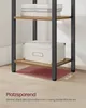 VASAGLE Bücherregal, Standregal, mit 6 Ebenen, Büroregal Produktbild-Vorschau 9