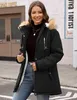 Dames Winter Parka met Kap en Fleece Voering Productafbeelding-voorbeeld 3