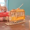 Drevené 3D puzzle s električkou Náhľad obrázku produktu 20