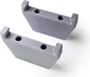 Supporto da parete per sci, grigio, 2 pezzi, portasci Anteprima dell’immagine prodotto 2
