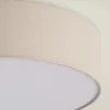 Deckenleuchte Rund Stoff Ø500 mm Ranje Beige Produktbild-Vorschau 4