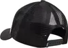The back view of a black Vans trucker cap on a white background. Produktbild-Vorschau