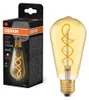 Vintage 1906 LED "Edison" 28 4W 820 (tono caldo) Oro E27 Anteprima dell’immagine prodotto 2