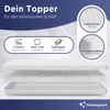10cm Ergonomische 7-Zonen Kaltschaum Matratzenauflage Produktbild-Vorschau 5