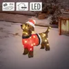 LED Hund beleuchtet Acryl bunt/braun IP44 mit Stecker Náhľad obrázku produktu 2