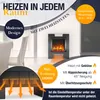 Elektryczny grzejnik kominkowy KESSER® LED z termostatem, Podgląd zdjęcia produktu 4