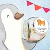 Mr. & Mrs. Panda keksglas Hund Flauschig L 870ml - Weiß - Produktbild-Vorschau 3