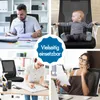 ALFORDSON Bürodrehstuhl, Ergonomischer Mittelhoher Produktbild-Vorschau 4