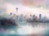 CALVENDO Puzzle Stadt am See | 2000 Teile Lege-Größe Produktbild-Vorschau 3