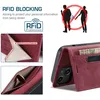 iPhone 13 Brieftasche Hülle, Retro Kunstledertasche Stand Produktbild-Vorschau 4