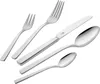 A set of silverware, including forks, a knife, and spoons, is arranged on a white background. Produktbild-Vorschau