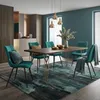 ML-Design Esszimmerstühle 2er Set Petrol, Wohnzimmerstühle Produktbild-Vorschau 9