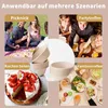 Zbssny Einwegschalen aus Zuckerrohr, 200 Stück, 220 ml, Produktbild-Vorschau 5