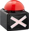Buzzer mit LED-Beleuchtung & Sound, Schwarz/Rot, Produktbild-Vorschau 1