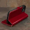 TORRO iPhone 15 Leder-Wallet-Hülle (mit Standfunktion) – Produktbild-Vorschau 2