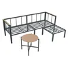 Flieks Gartenlounge-Set 4 Personen, Balkonmöbel Gartenmöbel Produktbild-Vorschau 10