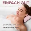 Premium Badewannenkissen rosé | Badekissen für Badewanne Produktbild-Vorschau 5