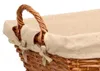 Weidenkorb - geflochtene Weide - braun - 52 x 35 x 30 cm - Produktbild-Vorschau 4