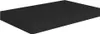 A black rectangular shelf on a white background. Podgląd zdjęcia produktu