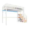 Lit mezzanine, 140 × 200 cm, structure en fer avec bande Voir les images du produit 6