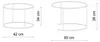 Skye Decor, hoogwaardige set van drie bijzettafels - Productafbeelding-voorbeeld 5