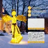 GOPLUS 150 cm großer LED Engel mit Querflöte, beleuchteter Produktbild-Vorschau 4