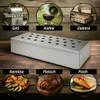 2 x Edelstahl Räucherbox + 1 Zange Smokerbox Räucherdose Produktbild-Vorschau 7
