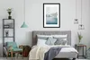 MuchoWow® Gerahmtes Poster Winter - Wasser - Schnee 60x90 Produktbild-Vorschau 7