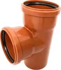 KG T-Stück DN 160/110 87° PVC-U Verbinder | mit Dichtung | Produktbild-Vorschau 6