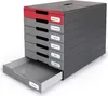 DURABLE Pojemnik z szufladami IDEALBOX PRO 7, Czerwony, Podgląd zdjęcia produktu 2