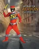 Roter Power Ranger - Red Ranger Dino Charge Muskel Kostüm Produktbild-Vorschau 2