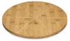 Relaxdays Pizzateller Bambus Ø33cm, schnittfestes Produktbild-Vorschau 5