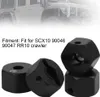 Radnaben-Upgrade-Set, 8.0mm Aluminium-Hex-Hub für SCX10 Produktbild-Vorschau 3