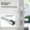 Smartes Türschloss 5-in-1 – Elektronischer Schließzylinder Produktbild-Vorschau 9