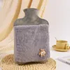 Wärmflasche 2.0L mit Deckel und Kuschelweichem Fellbezug, Produktbild-Vorschau 2