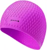 Gorro de natación de silicona para cabello largo, diseño Vista previa de la imagen del producto 1