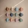 Silikonowy kubek treningowy Mushie ze słomką Powder Blue Podgląd zdjęcia produktu 2