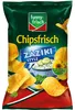 Verpackungsbild funny frisch Chipsfrisch Zaziki Style vegetarisch glutenfrei 150g Produktbild-Vorschau